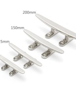 Marine Grade AISI 316 Yacht Deck Flush Cleat /Folding Cleat/ Heavy Duty Cleat /Hollow Cleat