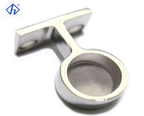 Yacht 60 Degree End-right Handrail Fitting Aft End Rail Stanchion(22/25mm) Boat Handrail Fitting Deck Hardware - Image 5
