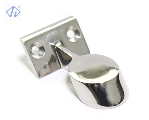 Yacht 60 Degree End-right Handrail Fitting Aft End Rail Stanchion(22/25mm) Boat Handrail Fitting Deck Hardware - Image 4