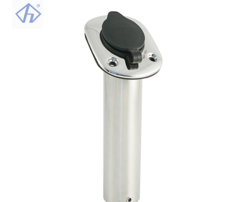 Giá Đỡ Cần Câu Gắn Âm Bền Bỉ Kèm Nắp (260*40mm) SS316 - Giá Đỡ Cần Câu Gắn Âm Cho Máng Hẹp