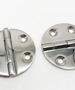 ronund stainless marine hinge