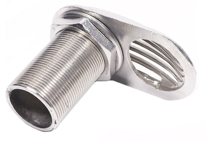 Lọc hút qua vỏ AISI 316 (1/2'', 3/4'', 1'', 1-1/4'', 1-1/2''), bộ lọc vỏ qua tốc độ cao, phụ Sự kiện ren qua vỏ.